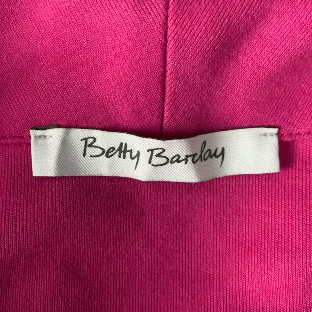 Betty Barclay Ribbed Knit Cowl Neck Top - Picture 3 of 4
